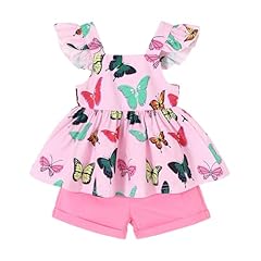 Butterfly+pink Shorts