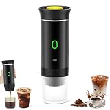 3 en 1 Máquina de Café de Mano, Cafetera Espresso Portátil, con Infusión en Frío y Calentamiento, 4-6 Minutos...