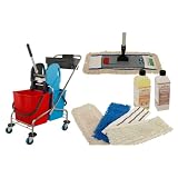 Axis Line Set Mocio Doppio Carrello 17 L, 50 cm