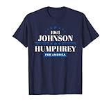 Lyndon Baines Johnson Hubert H Humphrey LBJ Campaign T-Shirt