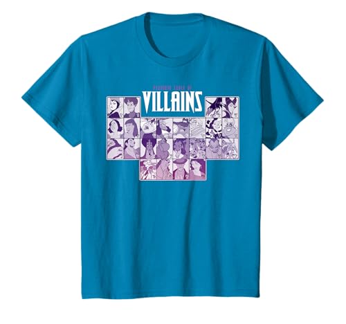 Disney Villains Periodic Table Of Villains Group Shot T-Shirt