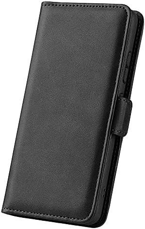 Pemuyak Leather Case for OPPO Find X5 lite 5G Case with HD Tempered Glass Screen Protector, [Magnetic Closure][Card Slots] Stand Leather Flip Shockproof Cover for OPPO Find X5 lite - Black