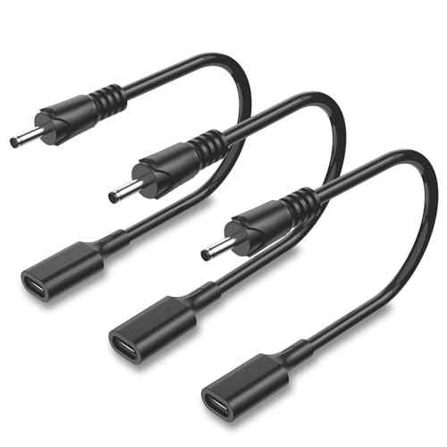 Câble USB C vers CC 3.5mm adaptateur 15W haute performance type C femelle pour mini ventilateur
