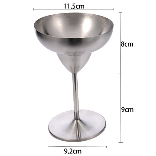 Cálice de vinho homozy premium de grau alimentício de aço inoxidável inquebrável sem BPA – Prata1, c