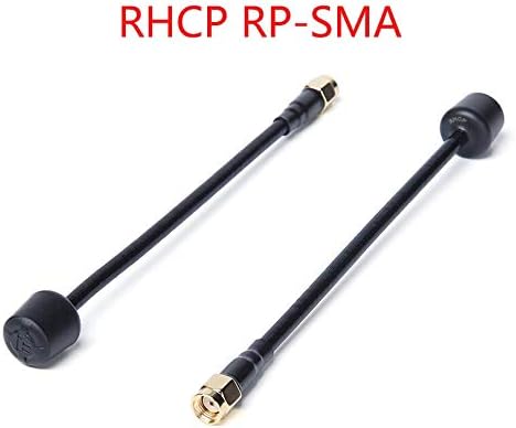 Two iFlight Albatross antennas, one with SMA male and one with RP-SMA male connector, labeled RHCP RP-SMA.
