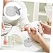 Ipetboom 2pcs Matte Acrylic Dappen Dish Crystal Glass Nail Art Container for Professional Manicure and Diy Use Easy to Clean for Mixing Acrylic Liquid and Powder