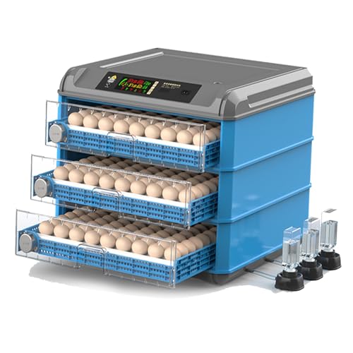 Incubadora De Huevos Para 128-500 Huevos De Gallina, Incubadora De Pollitos Completamente Automática Con Girador Automático De Huevos Y Control De Temperatura Para Incubar Pollos, Gansos, Patos