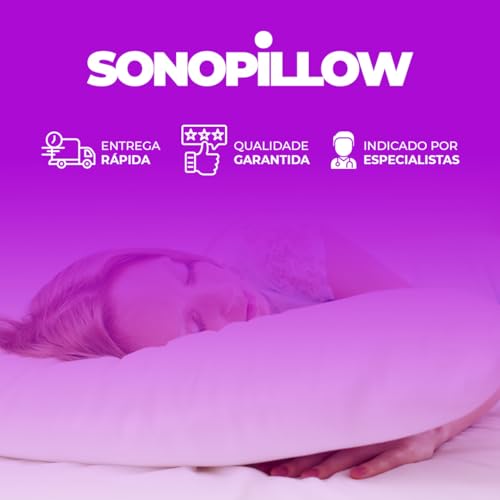 Travesseiro Ergonômico Magnético - Sonopillow - Cervical Original®, Sonofix i wanna pillow to sleep.