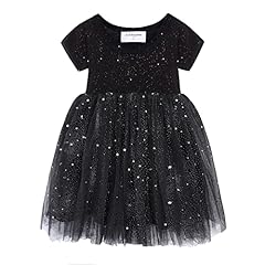 Short Sleeve Stars Black