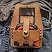 Klein Tools 5196 Tape Measure Holder, Leather, Large