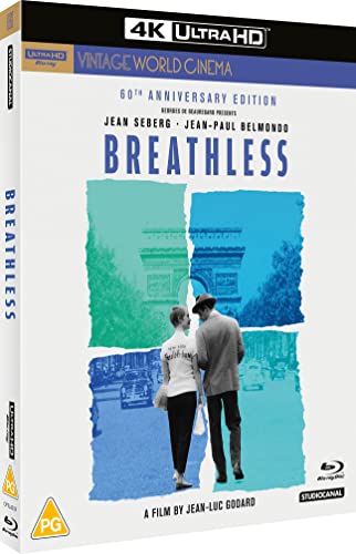 Formatos de cine clásico con Breathless Blu-ray 60th Anniversary Edition de 2021 3