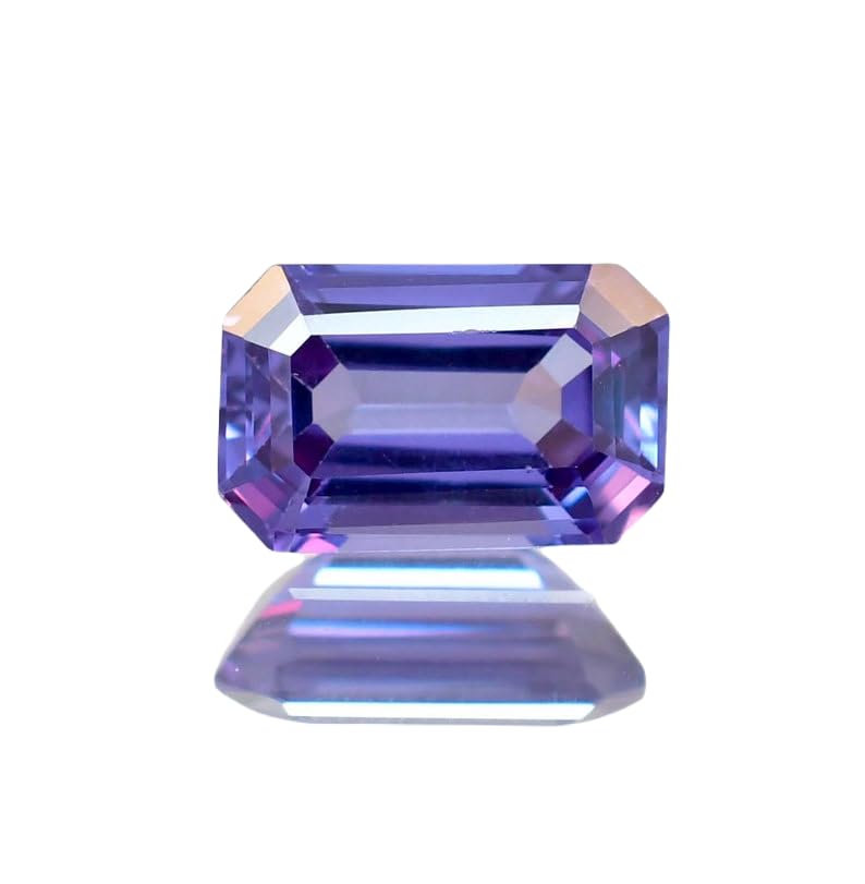 Alexandrite naturelle taillée en émeraude, gemme haut de gamme GH_NAT_12075