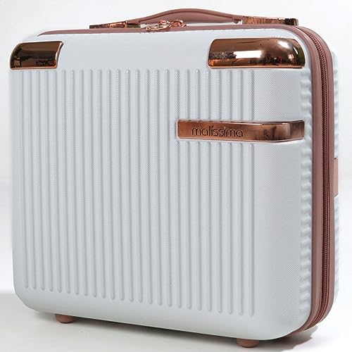 KIT MALA DE BORDO + FRASQUEIRA - LINHA GENEBRA Cor:Branco