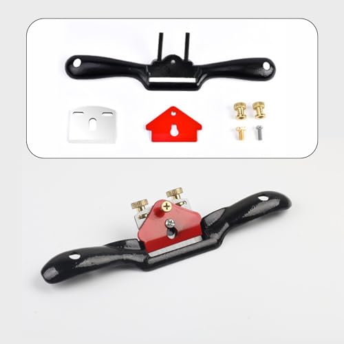 Spokeshave Tool - ShiningUU Adjustable 10 Inch Wood Planer, Hand Planer for Woodworking, Wood Carving, Door Planing, Wood Cutting/Engraving/Grain Tools | Hand Tool for DIY Enthusiasts 3 Spokeshave Tool - ShiningUU Adjustable 10 Inch Wood Planer, Hand Planer for Woodworking, Wood Carving, Door Planing, Wood Cutting/Engraving/Grain Tools | Hand Tool for DIY Enthusiasts - Image 3