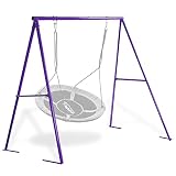550lbs Swing Stand A Frame Heavy Duty, 71” Height Full Metal Swing Frame,Anti-Rust and All Weather R
