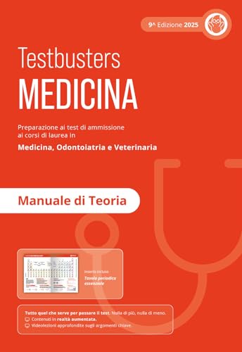  Testbusters Test di Medicina 2025 - Manuale di Teoria
