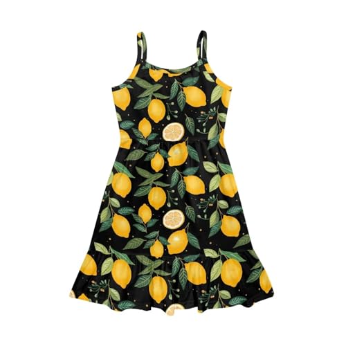 Girls Spaghetti Strap Dress Summmer Sundress Patchwork Dress for Girls in 3t to 14 Years3