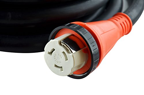 GoWISE Power RVC3005 25-Feet 50 Amp RV Extension cord w/ Molded Connector and Handle- 50 Amp Male to 50 Amp Female w/ twist lock - Thumbnail 3