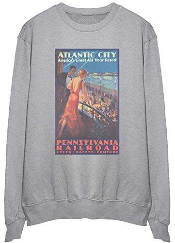 Sweatshirt Atlantic City style vintage pour vos soirées fraîches en bord de mer