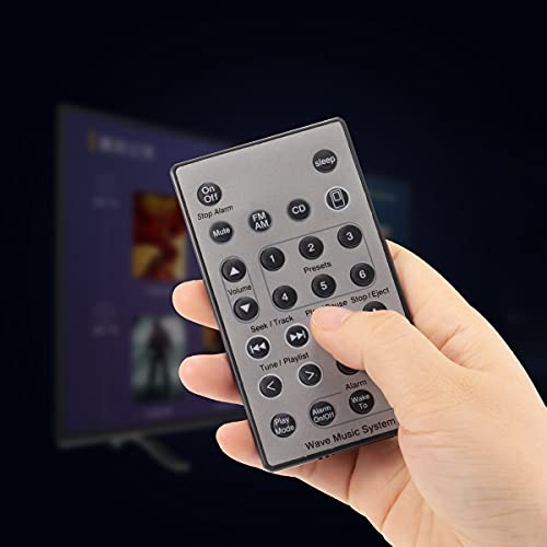 Image of Replacement Remote Control for Bose Wave Sound Touch Music Radio System I II III IV - Without Battery Silver Color
