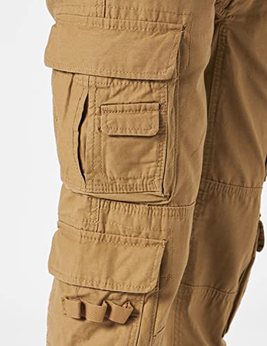Brandit Men's Pure Slim Fit Trousers Beige Size Xl #TOP5