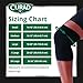 CURAD Knee Support for Men & Women, Elastic, Pull-Over, Knee Brace for Running Knee Pain, Workout Sports Knee Brace, Black, Large