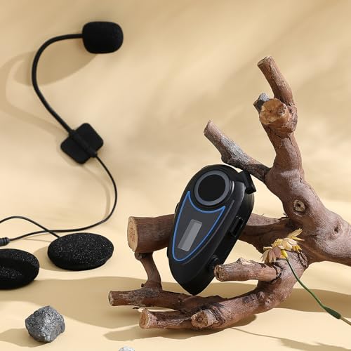 Auriculares inalámbricos de casco de motocicleta negros para suministros de hombres 6