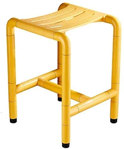 Silla de asiento de ducha antideslizante con base estable para discapacitados