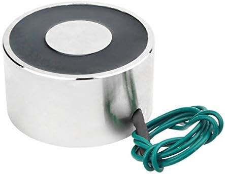 Electrical Buddy Sucked Disc Solenoid Electric Lift Holding Electromagnet 50mm x 27mm DC24V 50KG