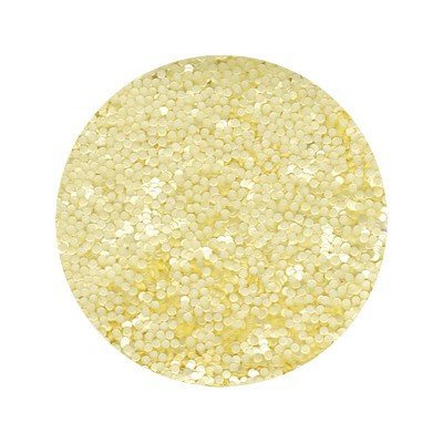 ピカエース ネイル用パウダー 丸カラー 1mm #406 クリームレモン 0.5g