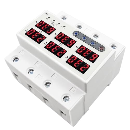 Régulateur de surtension triphasé 63A protection intégrale sans neutre