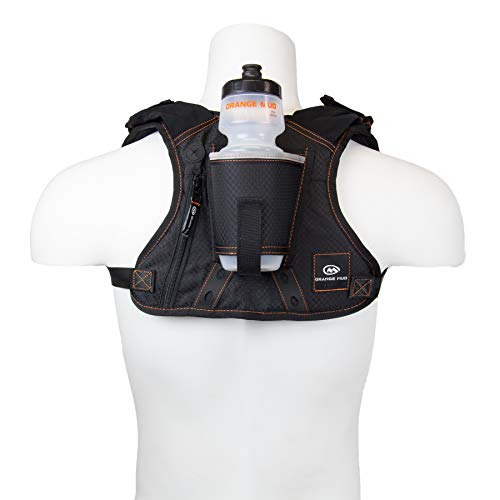 Orange Mud HydraQuiver – Ultralight, No-Bounce Hydration Pack for Running, Trail, and OCR – Bottle-Based System, Breathable Mesh, Small Footprint, Secure Fit – Trail Running Vest