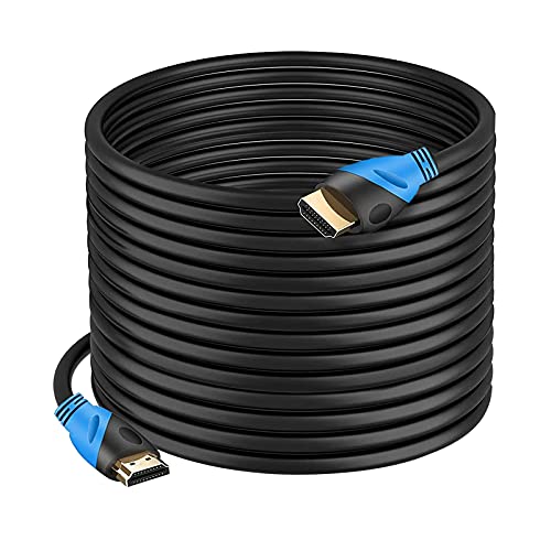 Up To 60% OFF 4K HDMI Cable 75FT - Rommisie (HDMI 2.0,18Gbps) Ultra High Speed Gold Plated Connectors,Ethernet Audio Return,Video 4K,FullHD1080p 3D Compatible with Xbox Playstation Arc PS3 PS4 PS9 PC HDTV