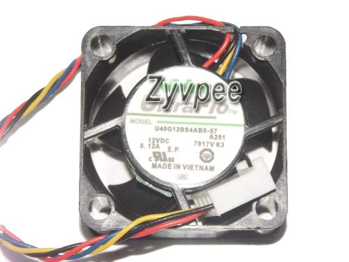 Ventilateur de serveur 1U 40 mm pour remplacer un extracteur bruyant 12V 4 fils