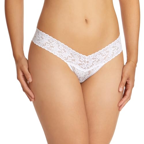 Image of hanky panky - Signature Lace Low Rise Thongs for Women | Lacy Lingerie Underwear | 3 or 5 pack