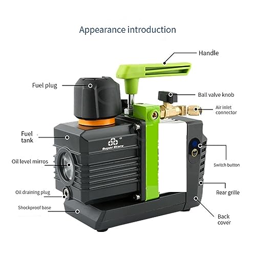 Bomba de vacío recargable con batería de litio, resistente a explosiones, 1,5 L, inteligente y pequeña, para servicio de aire acondicionado (modelo ST-M2BM) miniatura 3