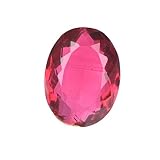 REAL-GEMS Pink Tourmaline 49.5 Ct Brazilian Oval Cut Pink Tourmaline Loose Gemstone