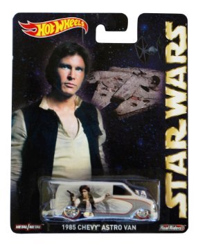 Hot Wheels Star Wars Han Solo Chevy Astro Van 1985 miniatura 3