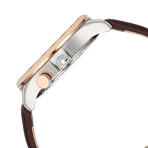 Titan Regalia Techno Beats Black Dial Analog with Day & Date Steel Strap Leather Watch for Men-NS1830KL03 - Image 5