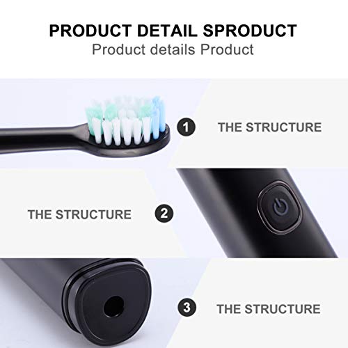 HEALLILY Escova de Dentes ElÃ©trica AutomÃ¡tica Ã  Prova D 'Ãgua de Carregamento Usb Escova de Limp