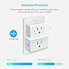 Kasa Smart Plug Ultra Mini 15A, Smart Home Wi-Fi Outlet Works with Alexa, Google Home & IFTTT, No Hub Required, UL Certified, 2.4G WiFi Only, 2 Count (Pack of 1)(EP10P2) , White #4