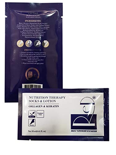 BZXZB RED Nutrition Therapy Collagen & Keratin Socks (10 Packs)…