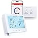 Plikc - Cronotermostato digitale Wifi dual band compatibile con Alexa - (Neve...