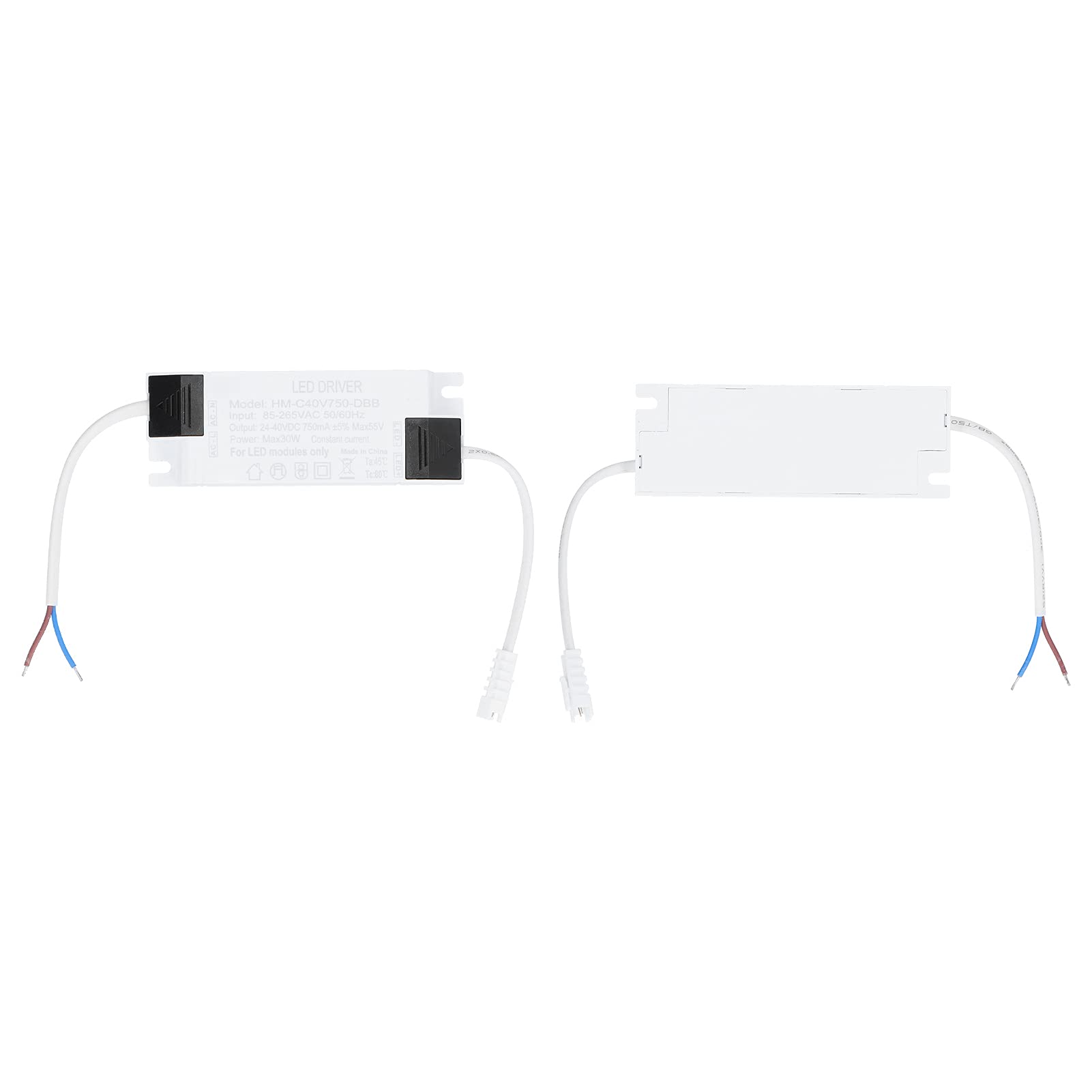 Sterownik LED 30W Prąd Stały 750mA Wejście AC85-265V Wyjście 24-40VDC Złącze Sterownika Zasilania Transformator Lampy LED