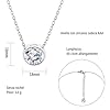 AMORINO Collana Donna Punto Luce In Acciaio Inossidabile (Argento) #1