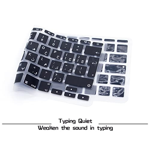 Protection de clavier en silicone pour MacBook Air 11 et modèle AZERTY ISO - 3