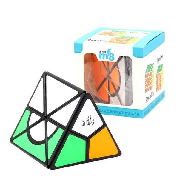 AEPRO - MF8 Twins-Skewby Cube Sun-Mum 4x4 Cubo Skewby Copter Plus magico cubes Tetrahedron Jumble Prism Puzzle Speed Cube for collection (JPII)