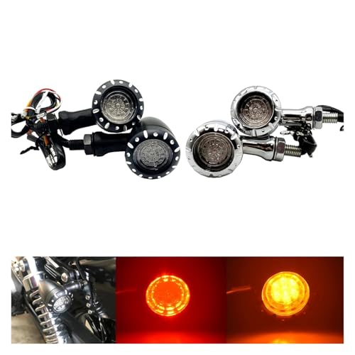Clignotant de frein à LED universel pour moto chopper et cruiser