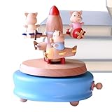 Elegante e bello: crea un'atmosfera squisita con questo carillon elegante e bello. Il suo design unico, il fascino raffinato e la forma rotante aggiungono un tocco di eleganza a qualsiasi stanza, rendendolo il compagno di decorazione per la tua casa o ufficio.