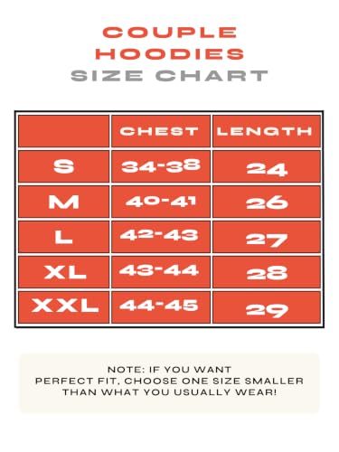 Image of The Tee Shop Couple Hoodie Cotton Warm Pullover Printed Beauty & Beast Hoodies - Pack of 2
